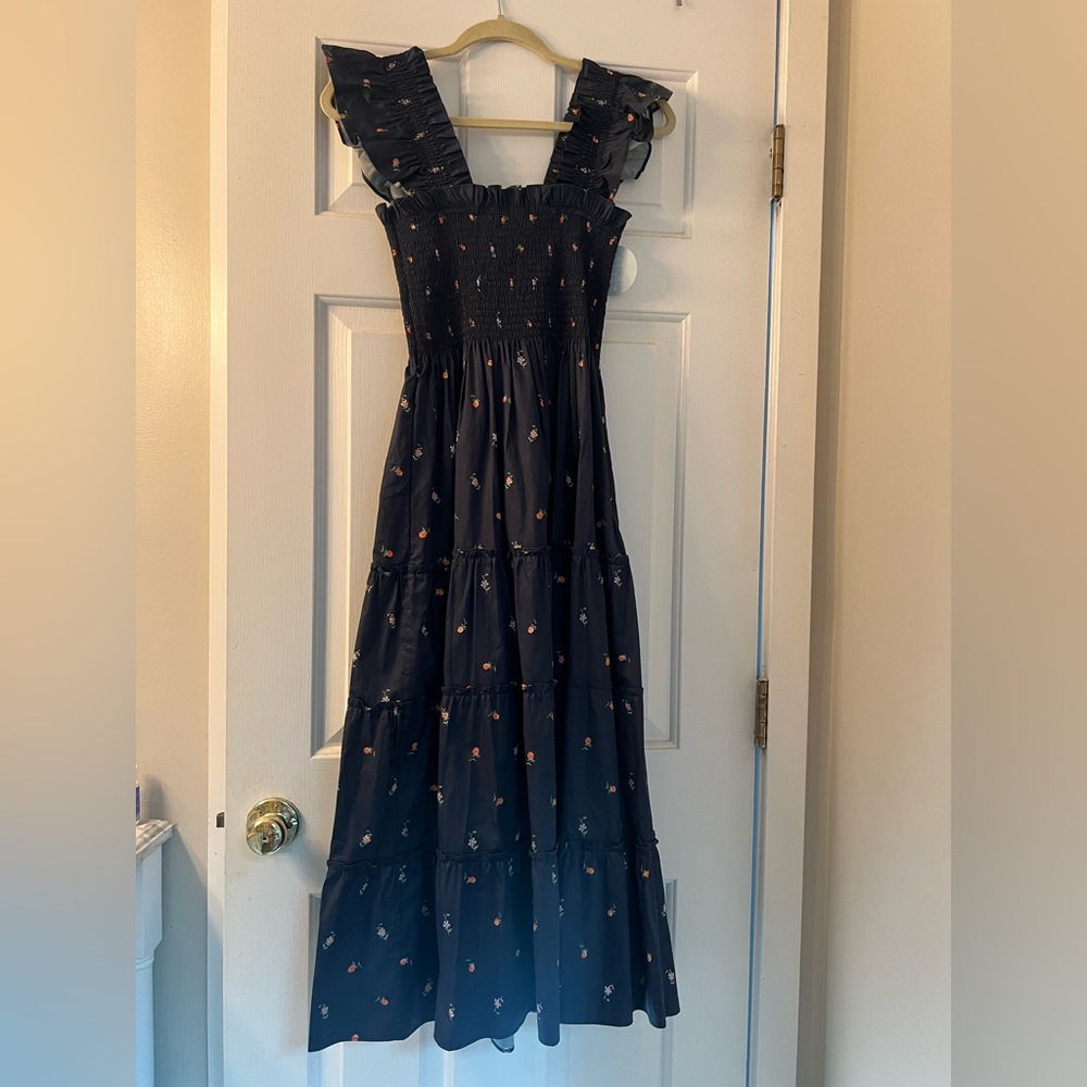 Hill House Ellie Nap Dress Navy Petite Fleur Dress